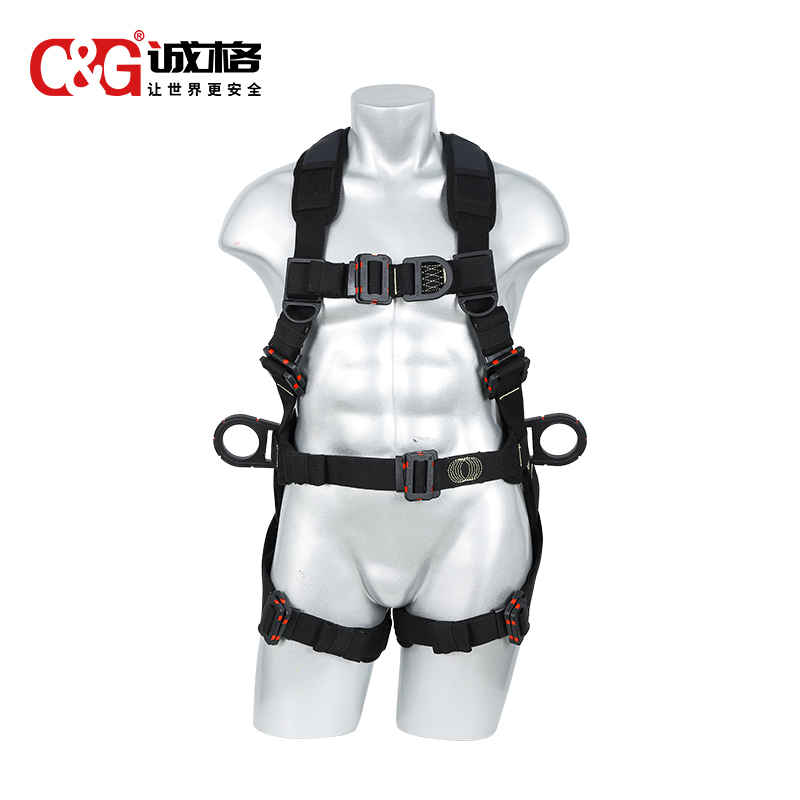 4掛點6調(diào)節(jié)點全身式安全帶（胸前小D環(huán)）-絕緣防電弧 FA40603-ArcD